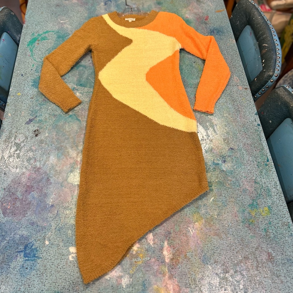 Retro 70s Carpet Dress